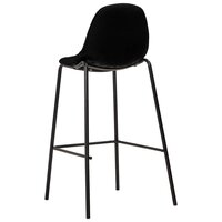 5-delige Barset stof zwart 6