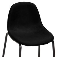 5-delige Barset stof zwart 7