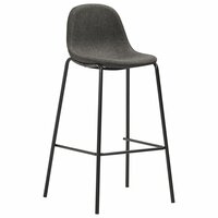 5-delige Barset stof donkergrijs 8