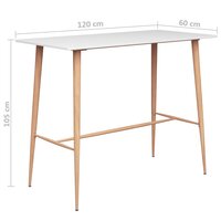 5-delige Barset wit 12