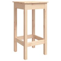 3-delige Barset massief grenenhout 8