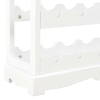 Wijnkast 70x22,5x70,5 cm MDF wit 6