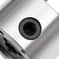 Klauwplaat met 3 bekken zelfcentrerend 80 mm staal 8