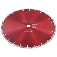 Diamantzaagblad met turbo 350 mm staal 2
