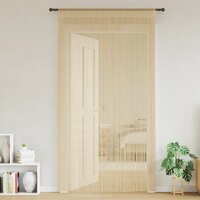Draadgordijnen 140x250 cm beige 2 st 2