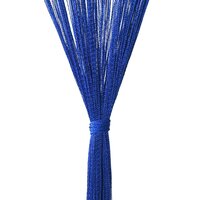 Draadgordijnen 100x250 cm blauw 2 st 7