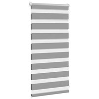 Duo Rolgordijn 40x100 cm stofbreedte 36,7 cm grijs 3