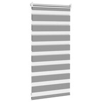 Duo Rolgordijn 40x100 cm stofbreedte 36,7 cm grijs 4
