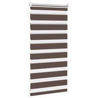 Duo Rolgordijn 40x100 cm stofbreedte 36,7 cm koffiebruin 4