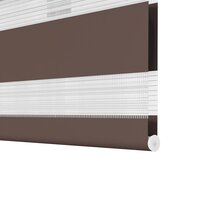 Duo Rolgordijn 40x100 cm stofbreedte 36,7 cm koffiebruin 10