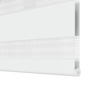 Duo Rolgordijn 50x100 cm stofbreedte 46,7 cm wit 10