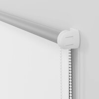 Rolgordijn verduisterend 40x100 cm stofbreedte 40 cm wit 11