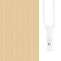Rolgordijn verduisterend 40x100 cm stofbreedte 40 cm beige 10
