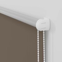 Rolgordijn verduisterend 40x100 cm stofbreedte 40 cm koffiebruin 11