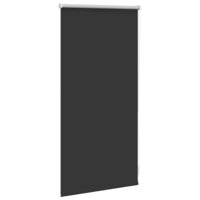 Rolgordijn verduisterend 40x100 cm stofbreedte 40 cm zwart 3