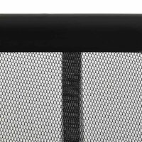 Vliegengordijn 100x220 cm polyester mesh zwart 3