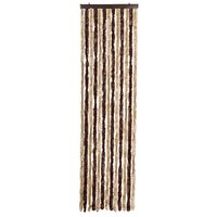 Vliegengordijn 56x185 cm chenille beige en lichtbruin 3