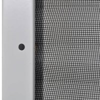 Raamhor pliss&eacute; met verduistering 60x80 cm aluminium  8