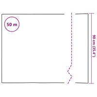 Raamfolie strepenpatroon mat 0,9x50 m PVC 10
