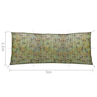 Camouflagenet met opbergtas 1,5x5 m groen 5