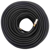 Luchtslang hybride 0,6&amp;apos;&amp;apos; 20 m rubber en PVC zwart 3