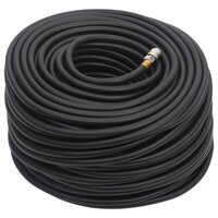 Luchtslang hybride 0,6&amp;apos;&amp;apos; 100 m rubber en PVC zwart 2