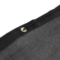 Aanhangwagennet 1,5x2,2 m HDPE zwart 4