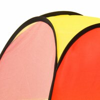 Kinderspeeltent met 250 ballen 255x80x100 cm meerkleurig 8