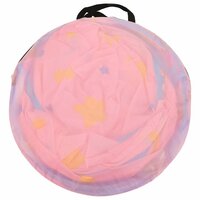 Kinderspeeltent met 250 ballen 301x120x128 cm roze 12