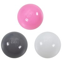 Kinderspeeltent met 250 ballen 100x100x127 cm roze 9