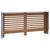 Radiatorombouw 172x19x81,5 cm MDF antraciet 6