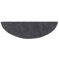 Trapmatten Zelfklevend 15 stuks 56x17x3 cm Donkergrijs Halfrond 5