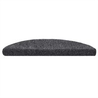 Trapmatten Zelfklevend 5 stuks 56x17x3 cm Donkergrijs Halfrond 3