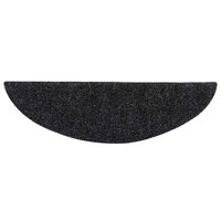 Trapmatten Zelfklevend 5 stuks 56x17x3 cm Zwart Halfrond 4