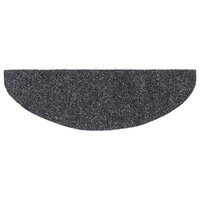 Trapmatten Zelfklevend 5 stuks 65x21x4 cm Donkergrijs Halfrond Groot 5