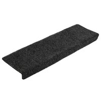 Trapmatten Zelfklevend 10 stuks 65x21x4 cm Zwart Rechthoekige Rand 3