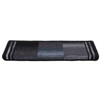 Trapmatten zelfklevend 5 st 65x21x4 cm zwart en grijs 3