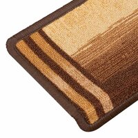 Trapmatten zelfklevend 5 st 65x21x4 cm bruin 6
