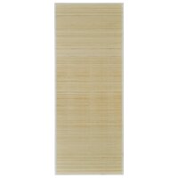 Tapijt rechthoekig 120x180 cm bamboe naturel 2