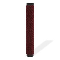 Droogloopmat rechthoekig getuft 90x150 cm rood 2