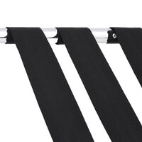 Bagagerek 56x40x49 cm zwart en zilver  6