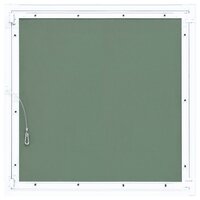 Toegangspaneel met aluminium frame en gipsplaat 600x600 mm 6