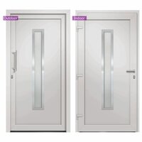 Voordeur 98x208 cm wit 6