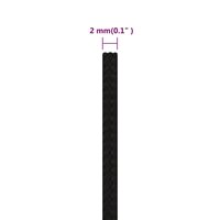 Werktouw 2 mm 100 m polyester zwart 6
