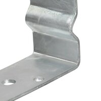 Grondankers 12 st 9x6x15 cm gegalvaniseerd staal zilverkleurig 6