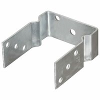 Grondankers 12 st 12x6x15 cm gegalvaniseerd staal zilverkleurig 2