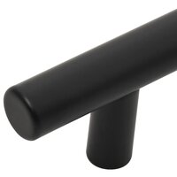 Handvatten 10 st 128 mm roestvrij staal zwart 8