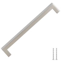 Handvatten 5 st 192 mm roestvrij staal zilverkleurig 3