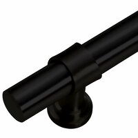 Handvatten 5 st 192 mm roestvrij staal zwart 8