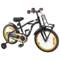 Kinderfiets 16 Inch voor 4-6 jaar oud Zwart 2
